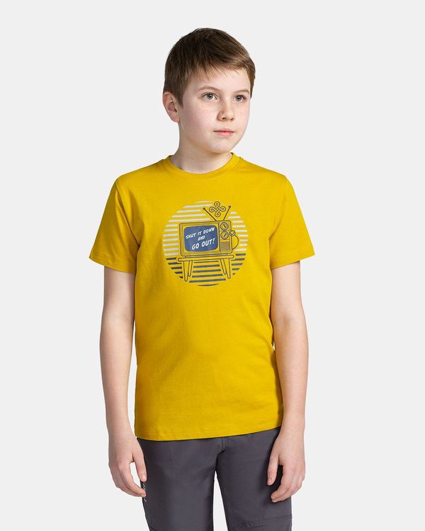 Kilpi Boys' T-shirt Kilpi SALO-JB Gold