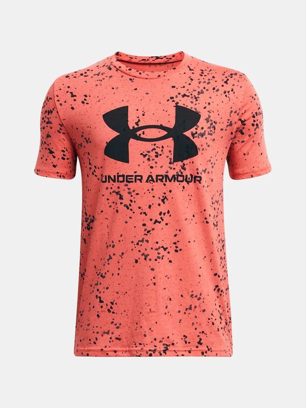 Under Armour Boys' T-shirt Under Armour SPORSTYLE LOGO AOP SS