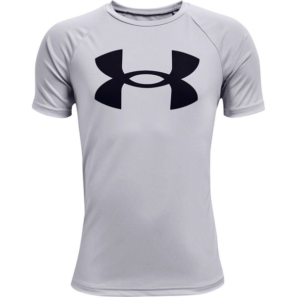 Under Armour Boys' T-shirt Under Armour Tech Big Logo SS - light grey