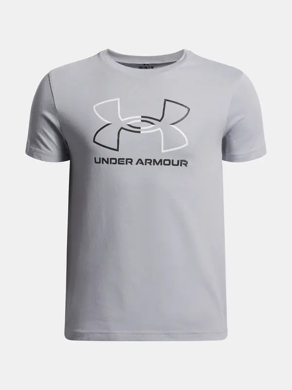 Under Armour Boys' T-shirt Under Armour UA GL FOUNDATION SS-GRY - Boys