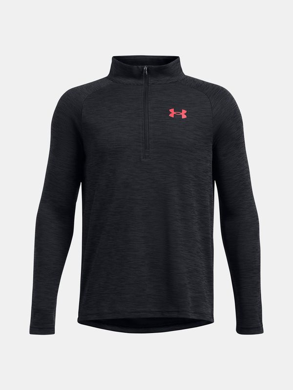 Under Armour Boys' T-shirt Under Armour UA Tech Textured 1/2 Zip - Boys