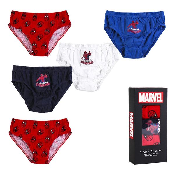 Spiderman BOYS' UNDERWEAR SET SINGLE JERSEY 5 PIECES SPIDERMAN