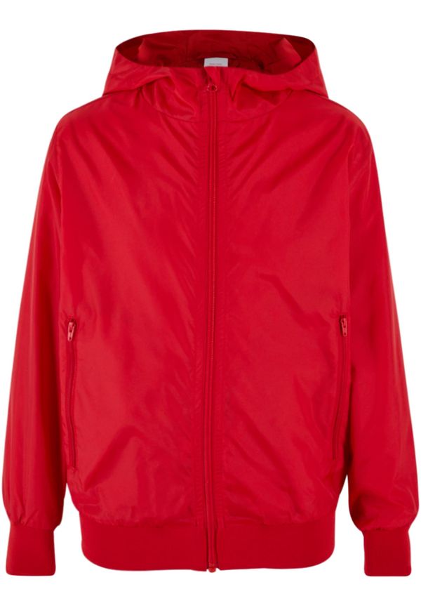 Urban Classics Boys' windbreaker UC - red