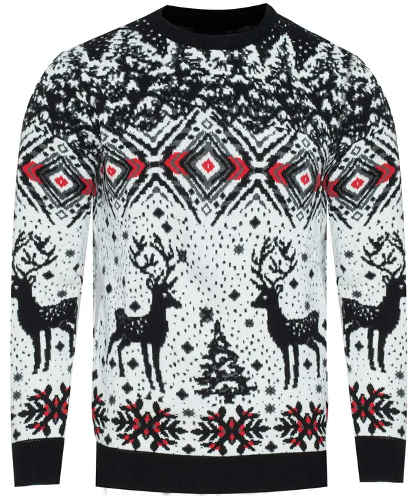 ARMA Božični pulover ARMA 2310 črn
