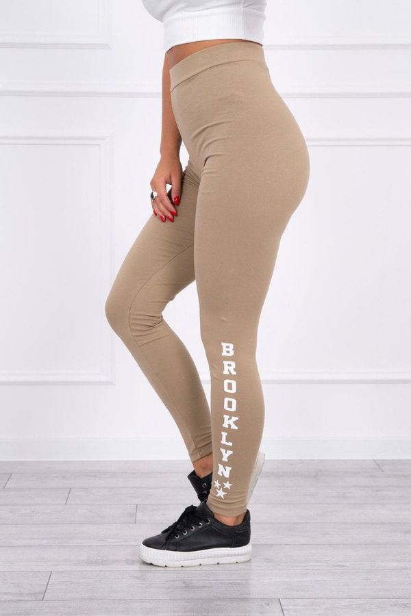 Kesi Brooklyn camel leggings