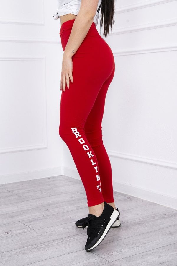 Kesi Brooklyn leggings red