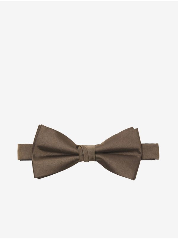 Jack & Jones Brown bow tie Jack & Jones Solid - Men