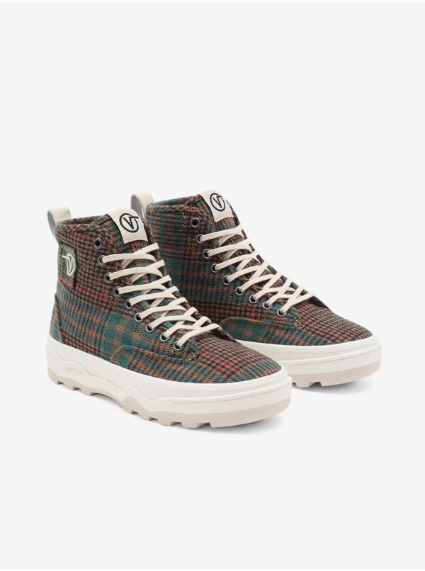 Vans Brown checkered platform sneakers Vans - Women