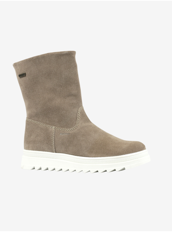 Richter Brown girly suede insulated snowshoes Richter - Girls