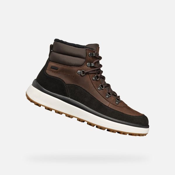 GEOX Brown men's ankle boots Geox Granito + Grip A - Men