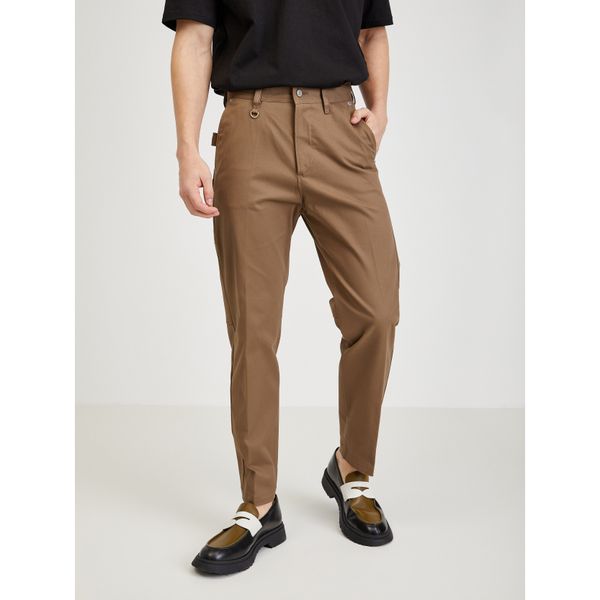 Diesel Brown Mens Pants Diesel - Mens