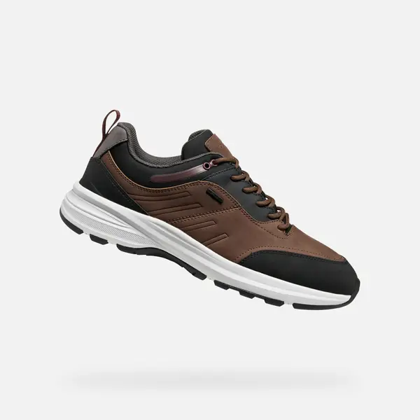 GEOX Brown men's sneakers Geox Senales B ABX - Men's