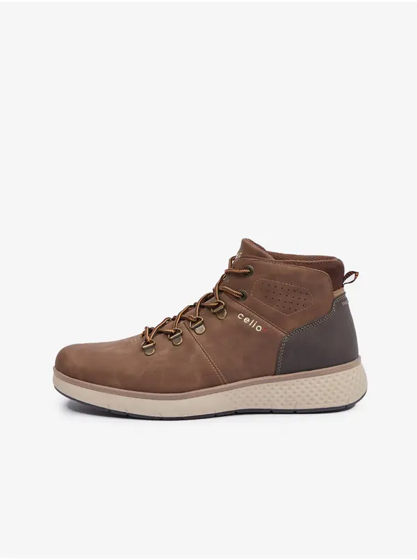 Celio Brown men's winter ankle boots Celio