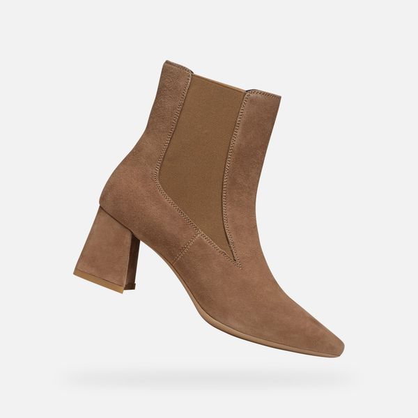 GEOX Brown women's ankle boots Geox Giselda - Women's