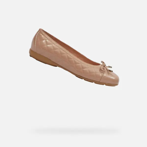 GEOX Brown women's ballet flats Geox Annytah - Women's