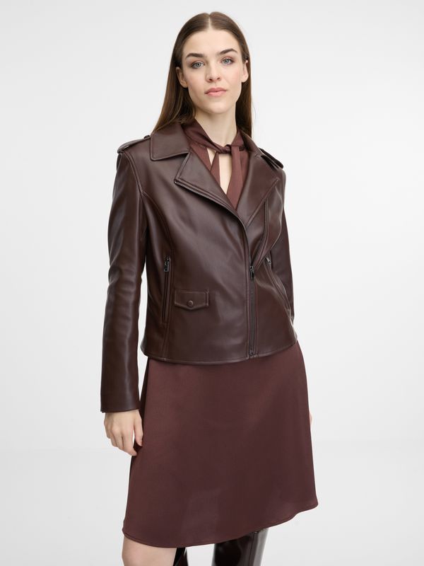 Orsay Brown women's faux leather jacket ORSAY - Women's