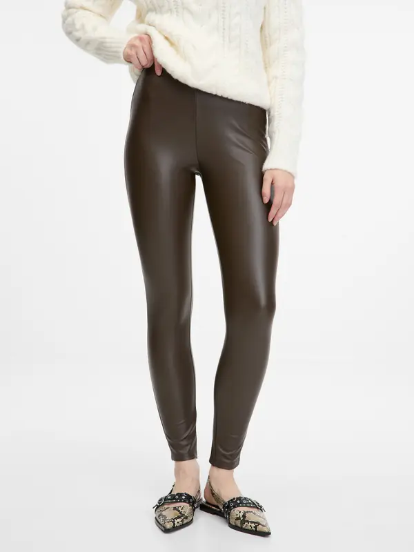 Orsay Brown Women's Leggings ORSAY - Women's
