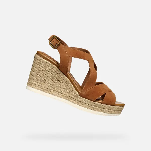 GEOX Brown women's sandals Geox Ponza - Women's
