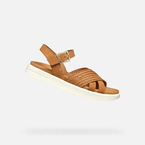 GEOX Brown women's sandals Geox XAN2S - Women's