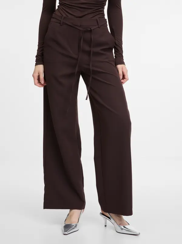 Orsay Brown Women's Trousers ORSAY - Women's