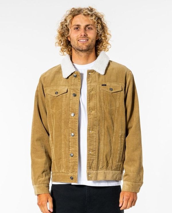 Rip Curl Bunda Rip Curl STATE CORD JACKET  Dark Khaki