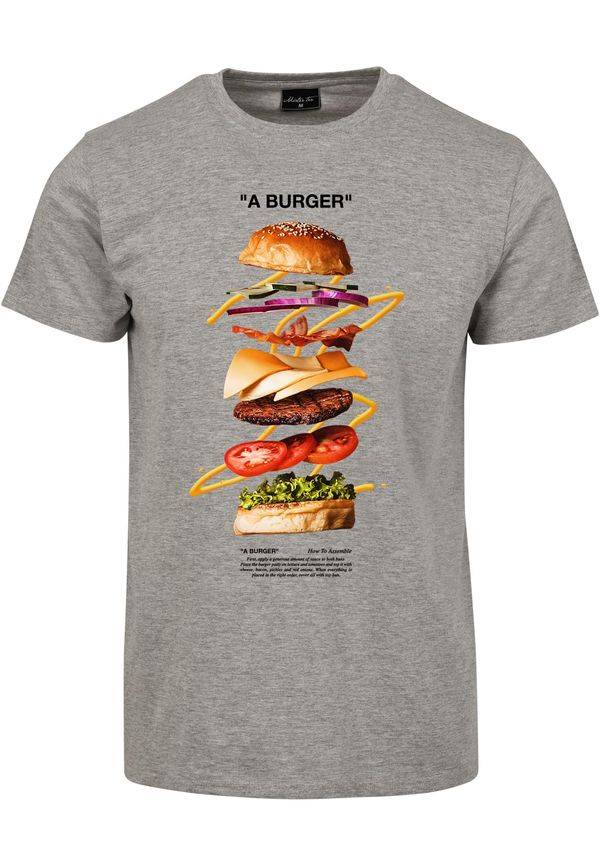 MT Men Burger Tee Heather Grey