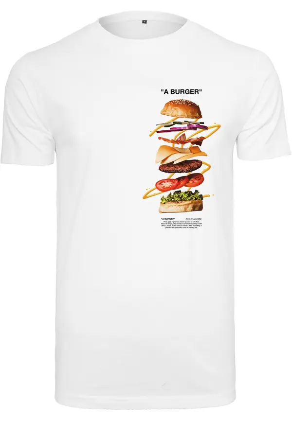 Mister Tee Burger Tee white