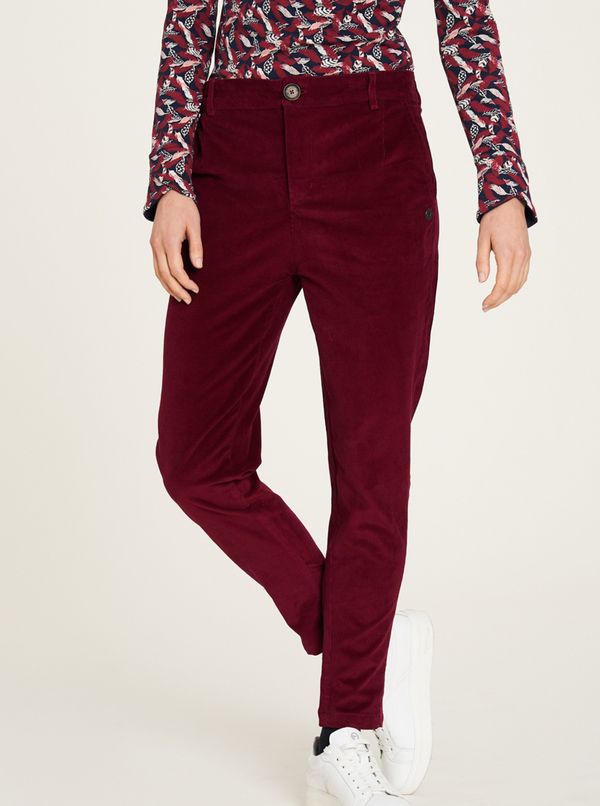 Tranquillo Burgundy corduroy trousers Tranquillo - Women