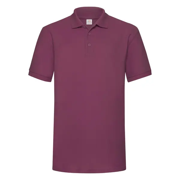 Fruit of the Loom Burgundy Heavy Polo Friut of the Loom