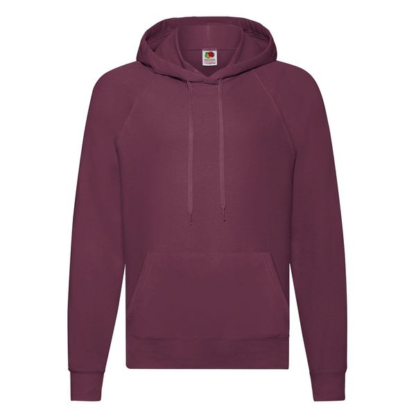 Fruit of the Loom Burgundy Men's Hooded Sweat Sweat Fruit of the Loom