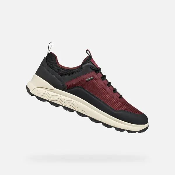 GEOX Burgundy men's sneakers Geox Spherica 4X4 ABX - Men's