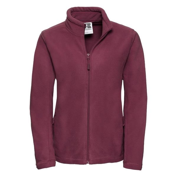 RUSSELL Burgundy women's fleece Outdoor Fleece Russell