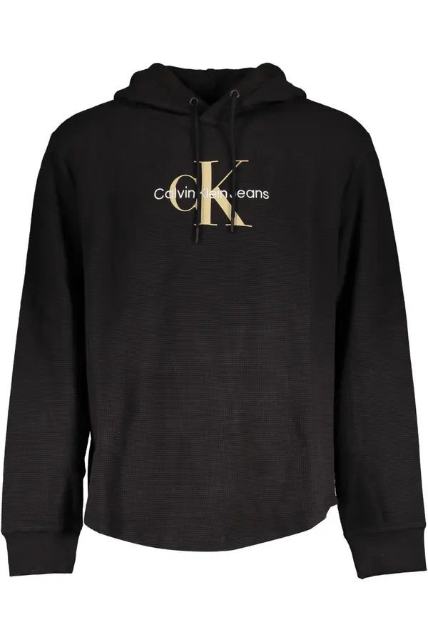 Calvin Klein Calvin Klein Archival Monologo Waffle Hoodie Men's Hooded SweatshirtJ30J322701