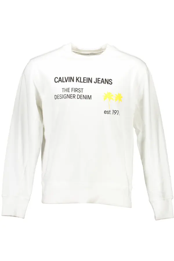 Calvin Klein Calvin Klein bel pulover brez zadrge