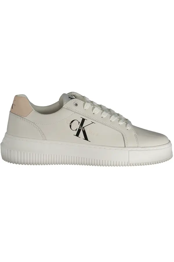 Calvin Klein Calvin Klein Bright White/Whisper Pink Sneaker For Women / Girls