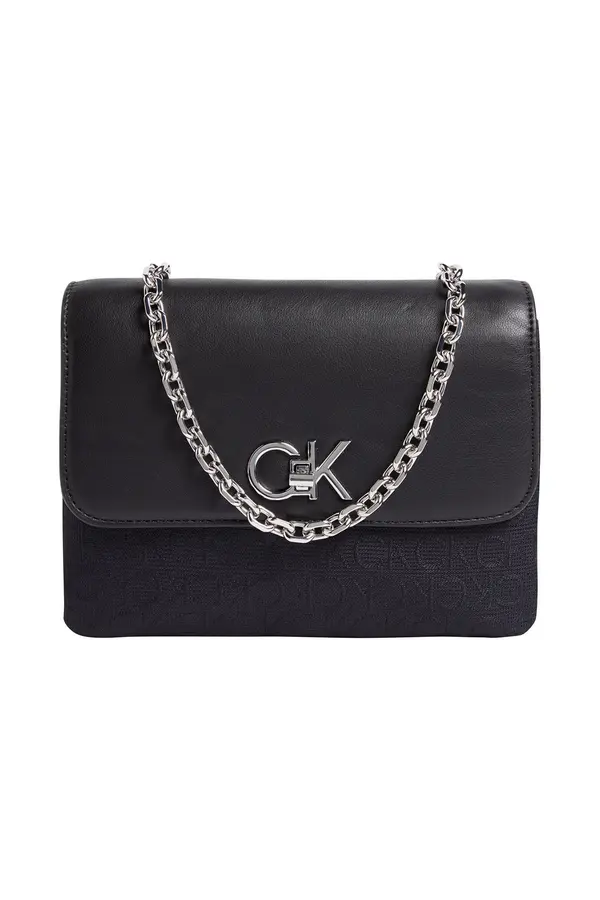 Calvin Klein Calvin Klein Handbag Women / Girl Black Jacquard Mono
