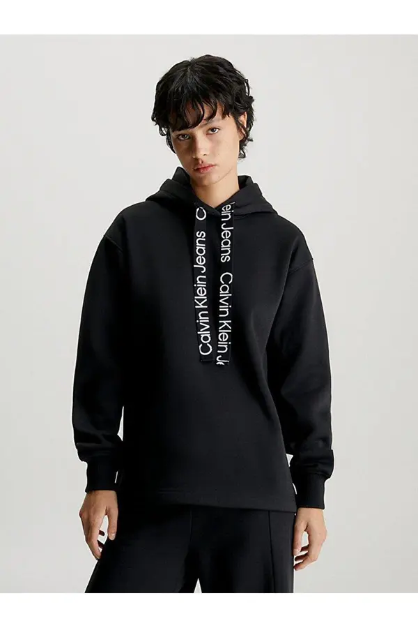 Calvin Klein Calvin Klein Logo Drawcord Hoodie