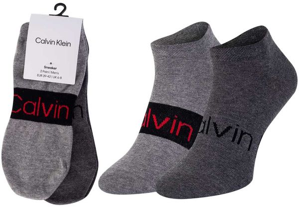 Calvin Klein Calvin Klein Man's 2Pack Socks 701218712003 Grey/Ash