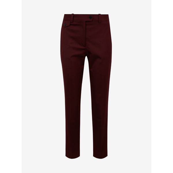 Calvin Klein Calvin Klein Pants Wool Twill Detail Ci - Women