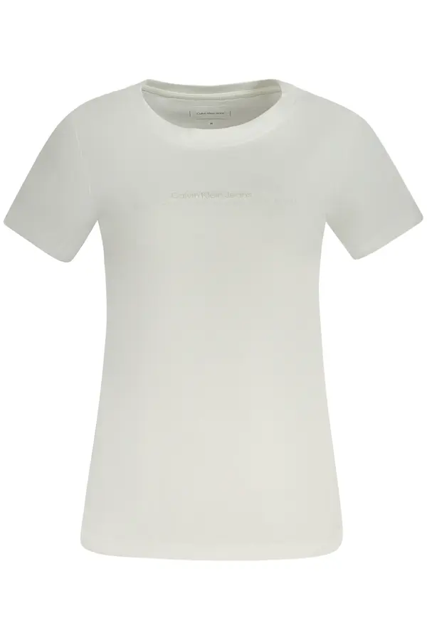 Calvin Klein CALVIN KLEIN SHORT SLEEVE T-SHIRT WOMEN WHITE