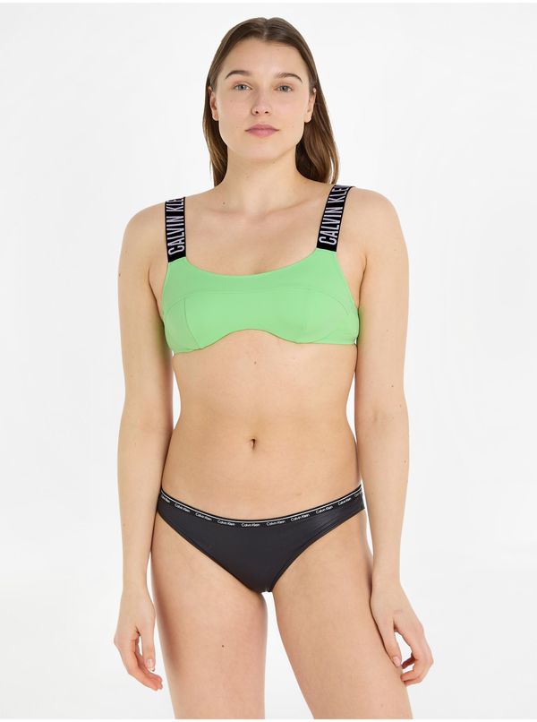 Calvin Klein Calvin Klein Underwear Light Green Women's Bikini Top - Women