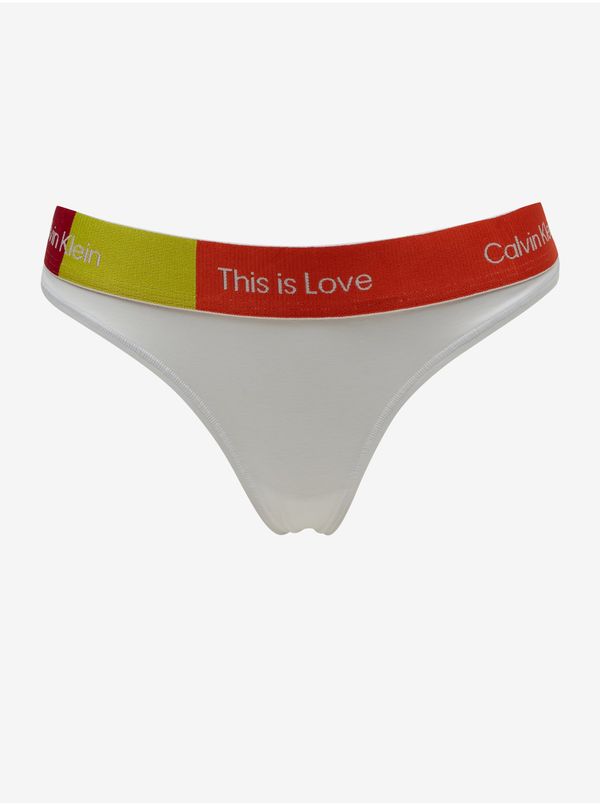 Calvin Klein Calvin Klein Underwear White Women Thongs - Women