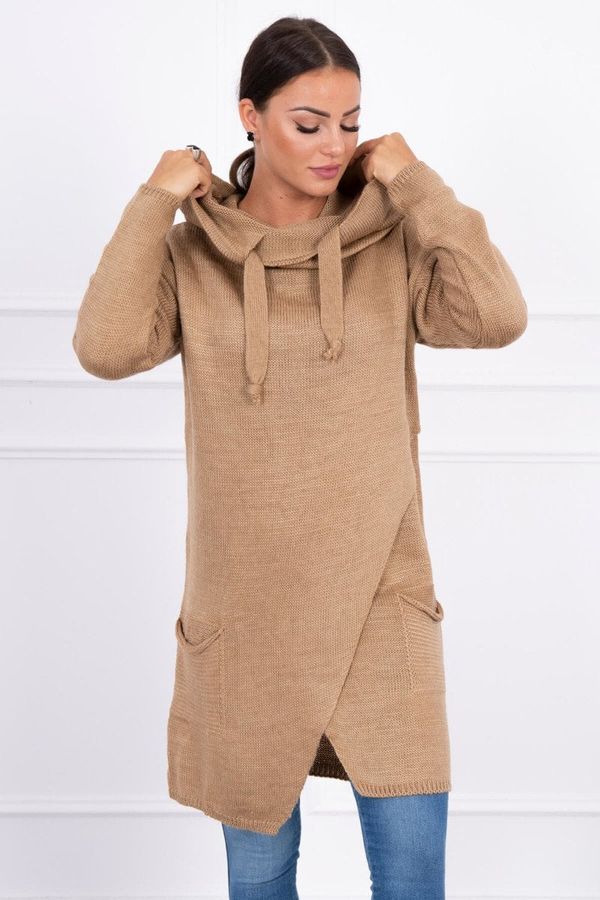 Kesi Camel bottom hem sweater