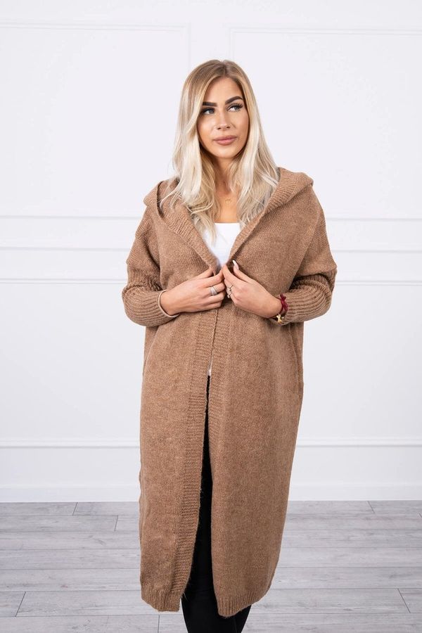 Kesi Camel hooded sweater