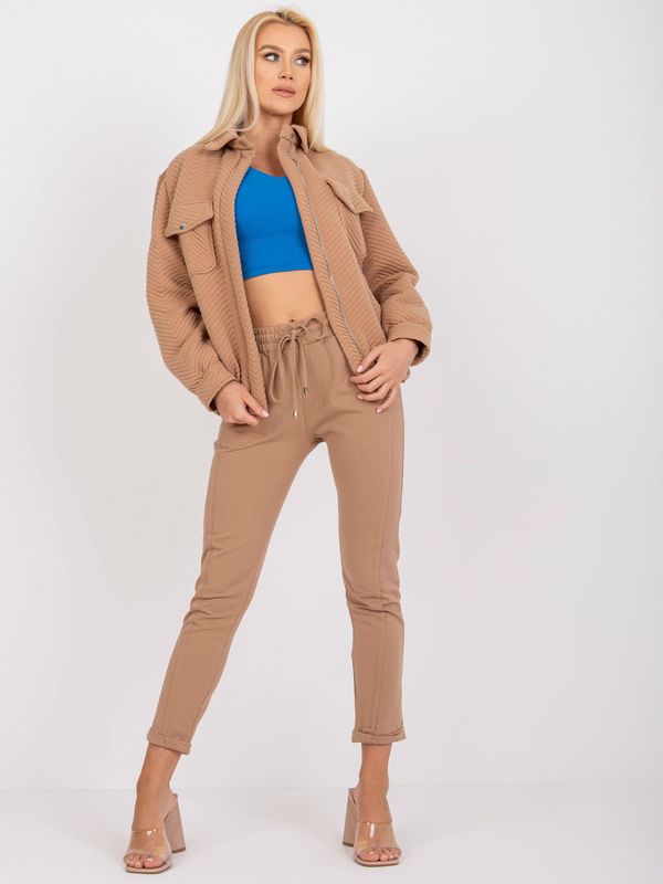 Fashionhunters Camel transition jacket Tivoli RUE PARIS