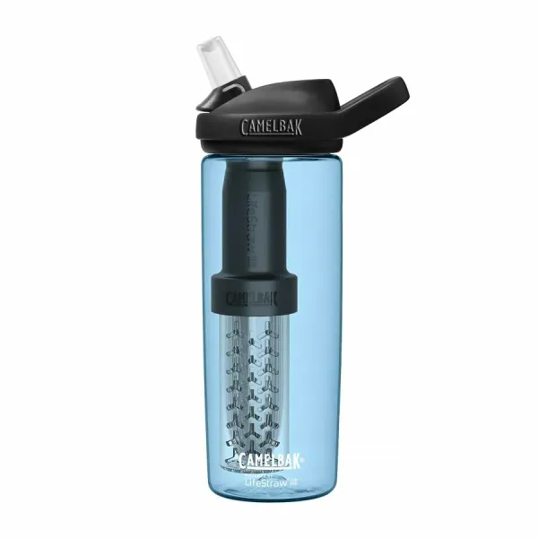 Camelbak Camelbak Eddy+ 0.6L LifeStraw True Blue Bottle