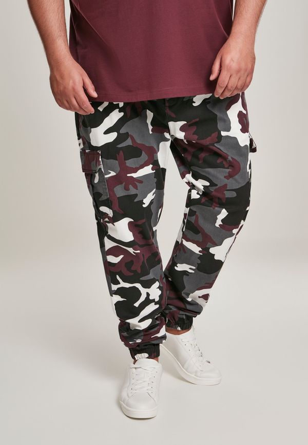 UC Men Camo Cargo Jogging Pants 2.0 Wine Camo