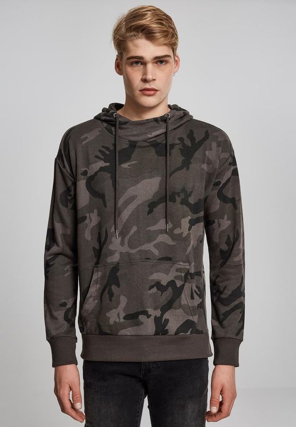 UC Men Camo High Neck Hoody Dark Camouflage