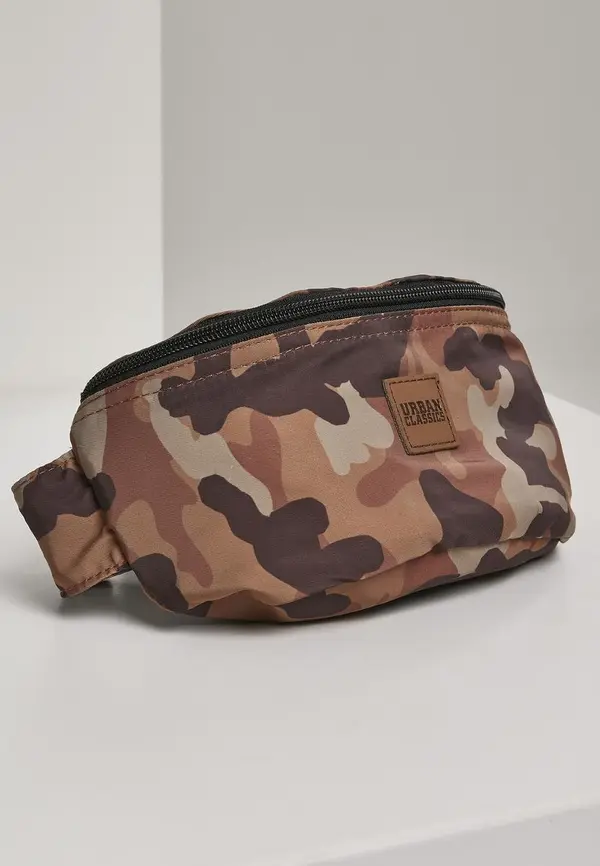 Urban Classics Camo Hip Bag Brown Camo