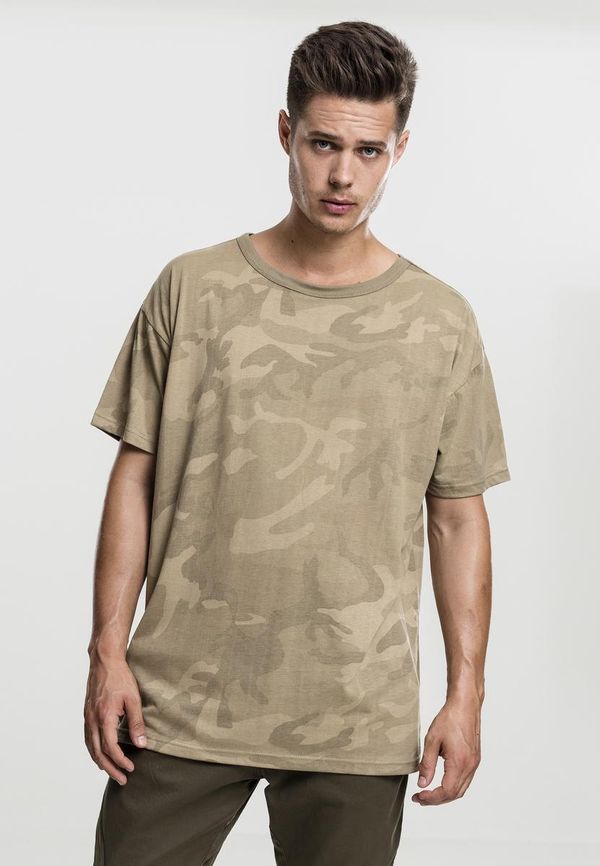 UC Men Camo Oversized Tee Sand Camouflage